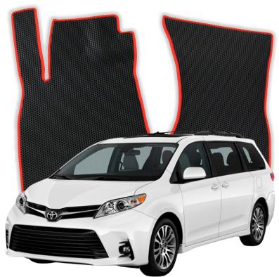 EVA bilmåtter til Toyota Sienna 7 Seater XL30 3 gen Minivan (2010-2020)