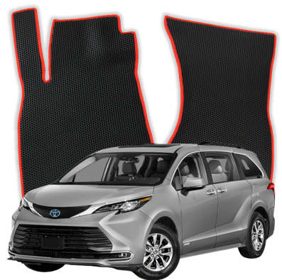 EVA bilmåtter til Toyota Sienna 7 Seater 4 gen Minivan (2020-2025)
