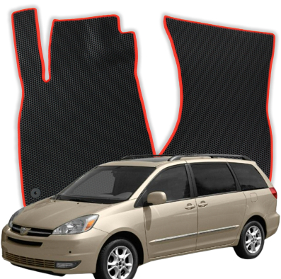 EVA bilmåtter til Toyota Sienna 8 Seater XL20 2 gen Minivan (2004-2010)