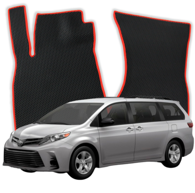 EVA bilmåtter til Toyota Sienna 8 Seater XL30 3 gen Minivan (2010-2020)