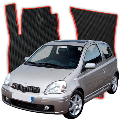EVA bilmåtter til Toyota Yaris 1 gen Hatchback 3 døre (1999-2006)