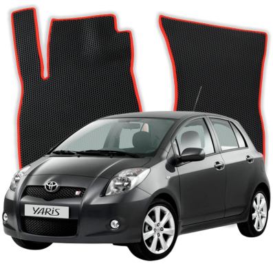 EVA bilmåtter til Toyota Yaris 2 gen Hatchback 5 døre (2005-2011)