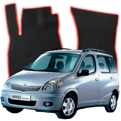 EVA bilmåtter til Toyota Yaris Verso 1 gen Minivan (1999-2005)