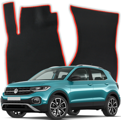 EVA bilmåtter til Volkswagen T-Cross R-Line 1 gen SUV (2018-2025)