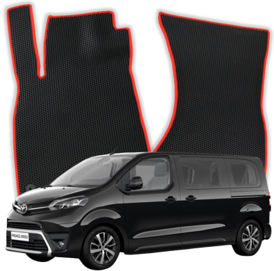 EVA bilmåtter til Toyota ProAce Verso 8 Seater Long 2 gen Van 5 døre Long (2016-2025)