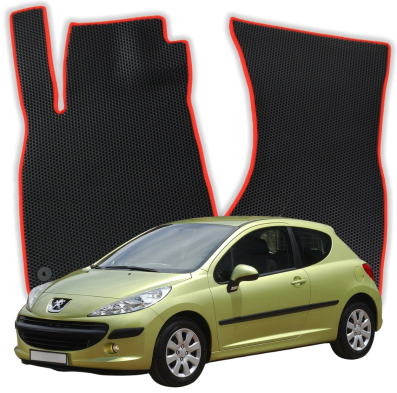 EVA bilmåtter til Peugeot 207 1 gen hatchback 3-dørs (2006-2014)