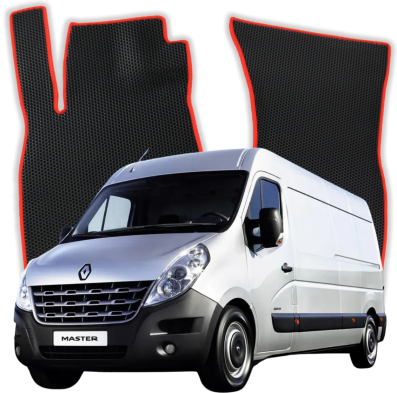 EVA bilmåtter til Renault Master 2 sæder 3 gen Van 4 døre (2010-2024)