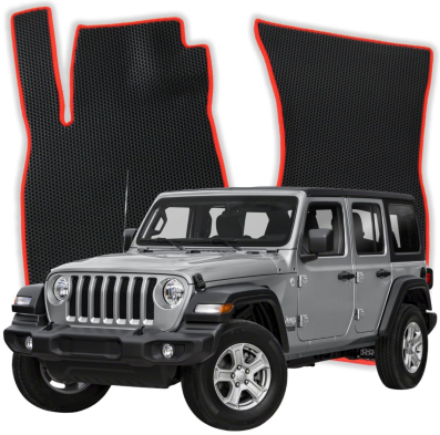 EVA bilmåtter til Jeep Wrangler 4 gen SUV 4 døre Long (2020-2025)