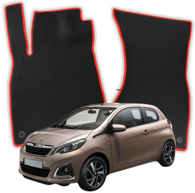EVA bilmåtter til Peugeot 108 1 gen Hatchback 3-dørs (2014–2022)