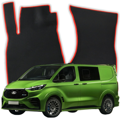 EVA bilmåtter til Ford Transit Custom MS-RT 5-personers 2 gen Van 5 døre (2023–2025)