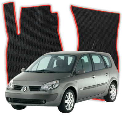EVA bilmåtter til Renault Grand Scenic 2 generationer Minivan (2004-2009)