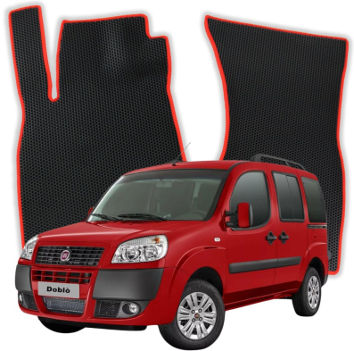 EVA bilmåtter til Fiat Doblo 5-personers 1 gen Minivan (2000–2010)