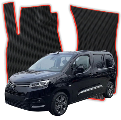 EVA bilmåtter til Toyota ProAce City Verso 5-saeder 2 gen KombiVan 5 døre Short (2019-2025)