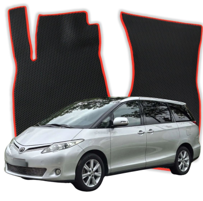 EVA bilmåtter til Toyota Previa 7 Seater 3 gen Minivan (2006-2019)