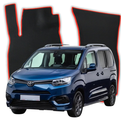 EVA bilmåtter til Toyota ProAce City Verso 5 Sæder Short Family 2 generationer Minivan (2019-2025)