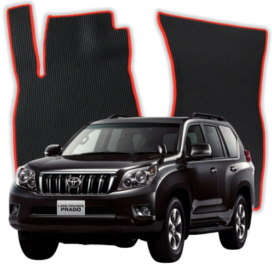 EVA bilmåtter til Toyota Land Cruiser Prado 7-sæders J150 7 gen SUV 5-dørs (2009–2025)