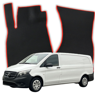EVA bilmåtter til Mercedes-Benz V klasa Mixto Extralang Base 2 sæder W447 3 gen Minivan Extra Long (2014-2025)