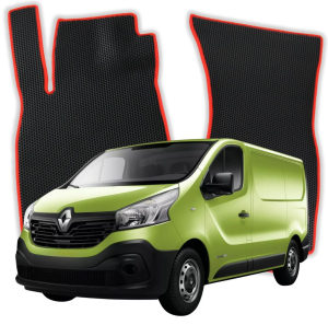 OMEVO EVA Bilmåtter® til Renault Trafic 3-personers 3 gen Minivan 3 døre (2014-2025)