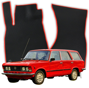 EVA bilmåtter til Fiat 125p 1 gen Kombi (1967-1991)