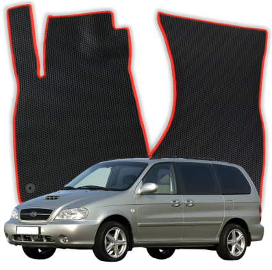 EVA billygulve OMEVO til Kia Carnival 6-sæders 1. gen Minivan (1998-2005)