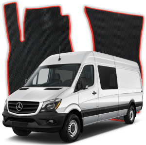EVA bilmåtter til Mercedes-Benz Sprinter 5-sæders (CrewCab) W906 2 gen Van (2006-2018) 