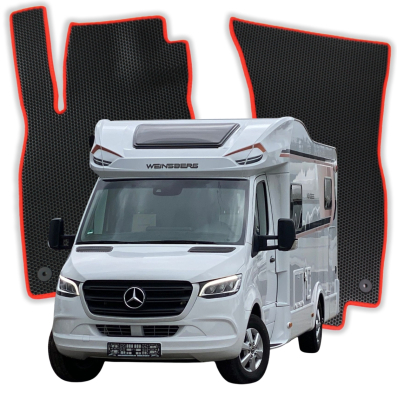 EVA bilmåtter OMEVO til Mercedes-Benz Sprinter 2-sæders Weinsberg CaraCompact Suite MB 640 MEG EDITION 3. gen Camper (2018-2025)