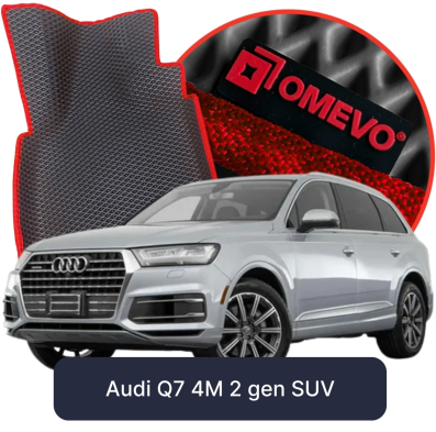 EVA Bilmatter OMEVO til Audi Q7 5-personers 4M 2 gen SUV (2015–2025)