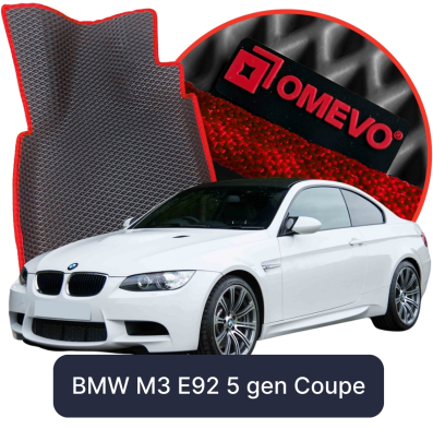 EVA Bilmåtter OMEVO til BMW M3 E92 5. generation Coupe (2004-2012)