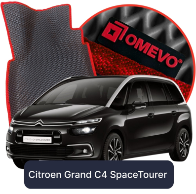 EVA Bilmåtter OMEVO til Citroën Grand C4 SpaceTourer 7-sæders 2. generation Minivan (2013-2022)