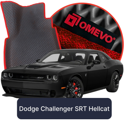 EVA Bilmåtter OMEVO til Dodge Challenger SRT Hellcat 1. generation Coupe (2008-2023)