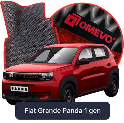 EVA Bilmåtter OMEVO til Fiat Grande Panda 1. generation Hatchback 5-dørs (2025-2025)
