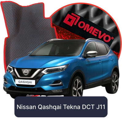 EVA bilmatter OMEVO til Nissan Qashqai Tekna DCT J11 2. gen SUV (2013-2021)