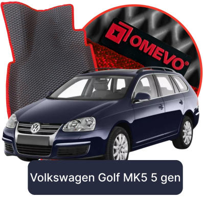 EVA Bilmatter OMEVO til Volkswagen Golf MK5 5 gen Stationcar (2003–2009)