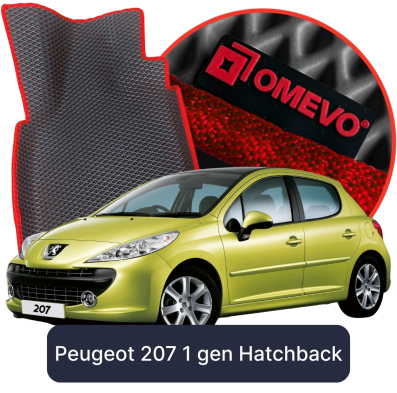 Peugeot 207 1 gen Hatchback 5 døre (2006-2015)