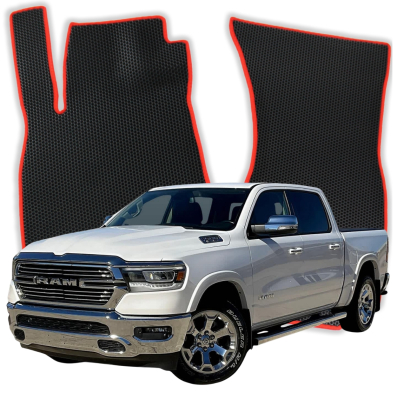 EVA bilmåtter OMEVO til Dodge Ram 1500 Laramie Crew Cab 5 gen Pick-up 4 døre (2019-2025)