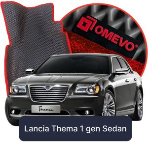 OMEVO 5D Pro EVA Bilmåtter til Lancia Thema 1 gen Sedan (2011-2014)