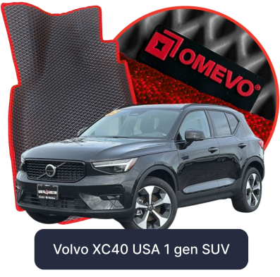 EVA bilgulvsmåtter OMEVO til Volvo XC40 USA 1 gen SUV (2017-2025)