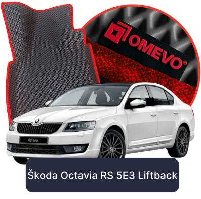 EVA Bilmatter OMEVO til Skoda Octavia RS 5E3 3 gen Liftback (2013–2020)