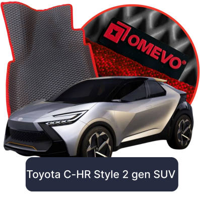 EVA Bilmatter OMEVO til Toyota C-HR Style 2 gen SUV (2023–2025)
