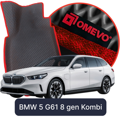 EVA bilmåtter OMEVO til BMW 5 G61 8. generation Kombi (2023-2025)