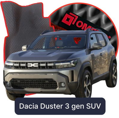 EVA bilmåtter OMEVO til Dacia Duster 3. generation SUV (2024-2025)