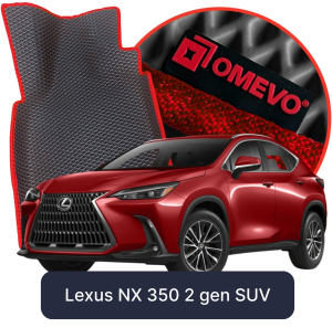 OMEVO 5D Pro EVA Bilmåtter til Lexus NX 350 2. gen SUV (2021-2025)