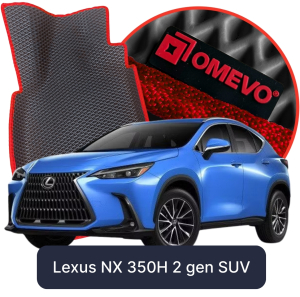 OMEVO 5D Pro EVA Bilmåtter til Lexus NX 350H 2. gen SUV (2021-2025)