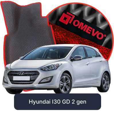 OMEVO EVA bilmåtter til Hyundai I30 GD 2. generation Hatchback 5 døre (2011-2017)
