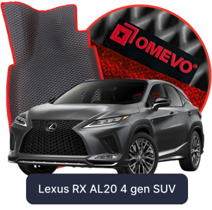 OMEVO 5D Pro EVA Bilmåtter til Lexus RX AL20 4. gen SUV (2015-2022)