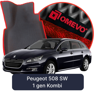 EVA Bilmatter OMEVO til Peugeot 508 SW 1 gen Stationcar (2010–2018)