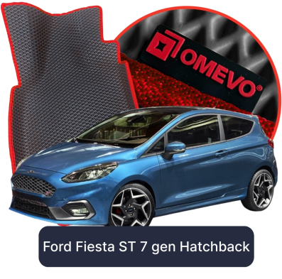 EVA bilmåtter OMEVO til Ford Fiesta ST 7 gen Hatchback 3 døre (2017-2023)