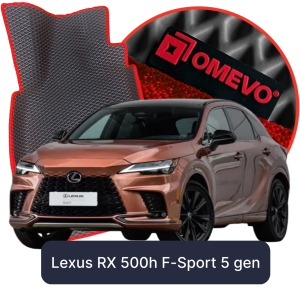 OMEVO 5D Pro EVA Bilmåtter til Lexus RX 500h F-Sport 5 gen SUV (2022-2025)