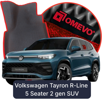 EVA Bilmatter OMEVO til Volkswagen Tayron R-Line 5-personers 2 gen SUV (2024–2025)
