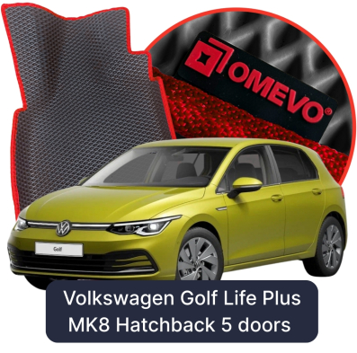 EVA Bilmatter OMEVO til Volkswagen Golf Life Plus MK8 8 gen Hatchback 5-doers (2019–2025)